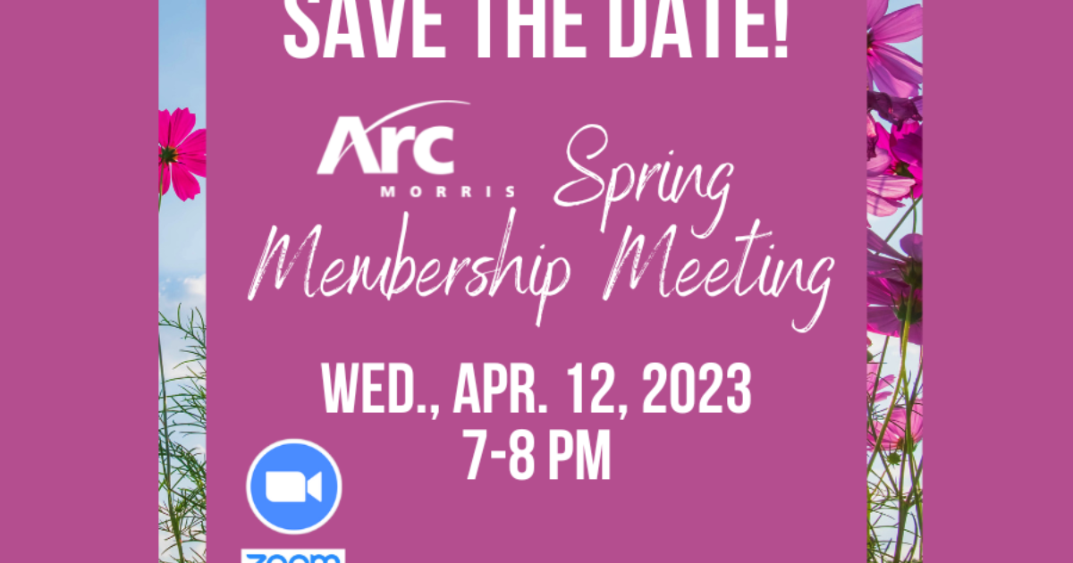 ArcMorris Spring Membership Meeting ArcMorris